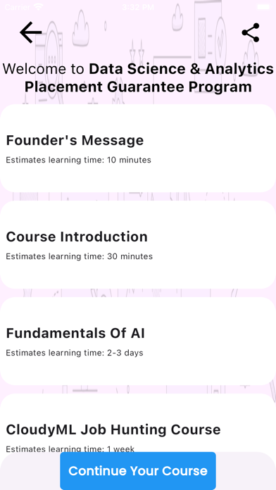 CloudyML Data Science Course screenshot 1