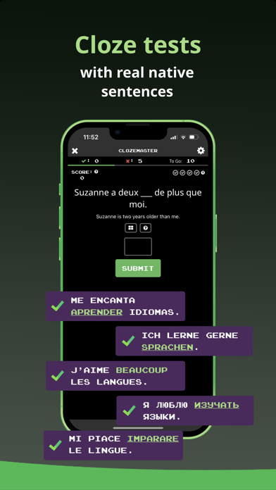 Clozemaster－Vocabulary Builder screenshot 3