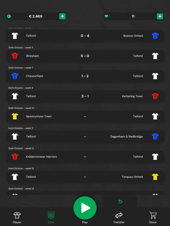 Club Legend - Football Game screenshot 2