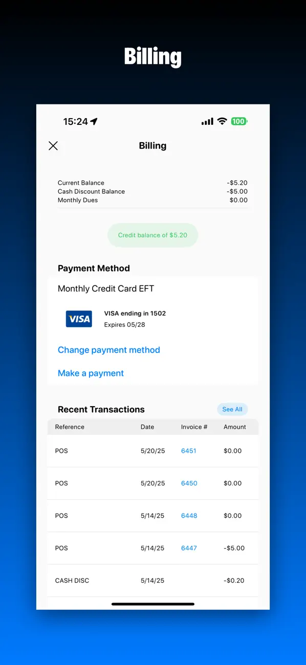 Club Systems Member Portal screenshot 4