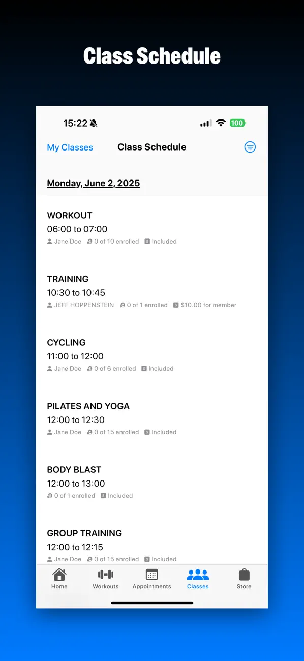 Club Systems Member Portal screenshot 5