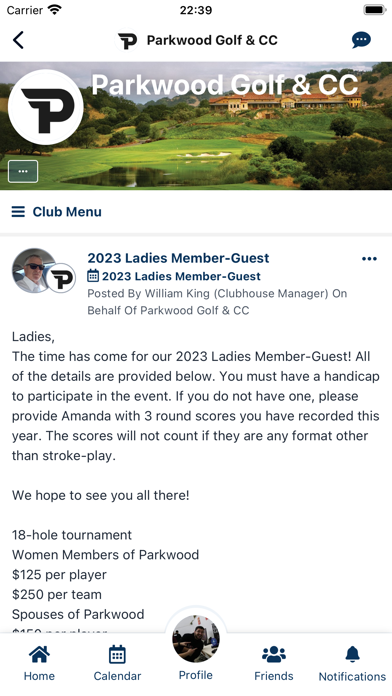 Clubster screenshot 3