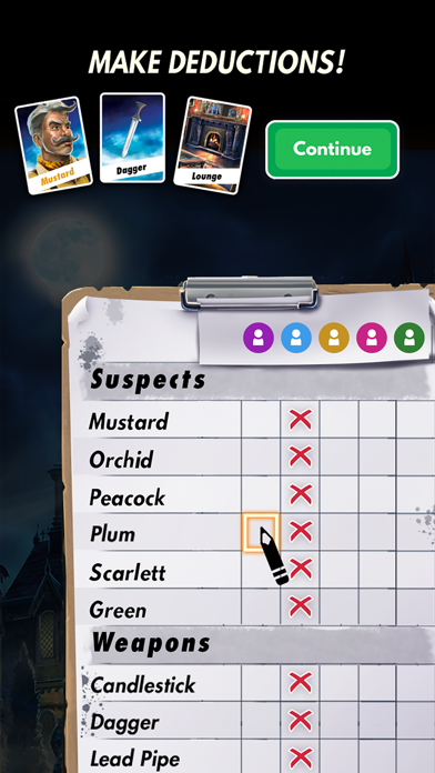 Cluesheet Companion screenshot 2