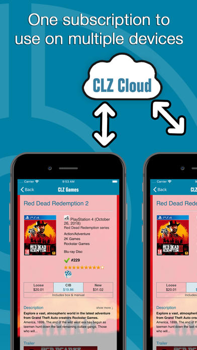 CLZ Games: collection database screenshot 2