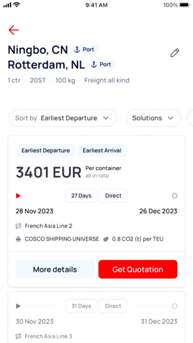 CMA CGM screenshot 6