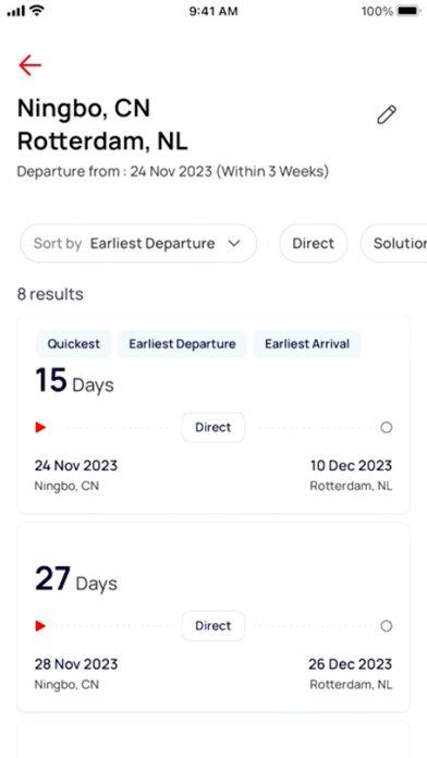 CMA CGM screenshot 5