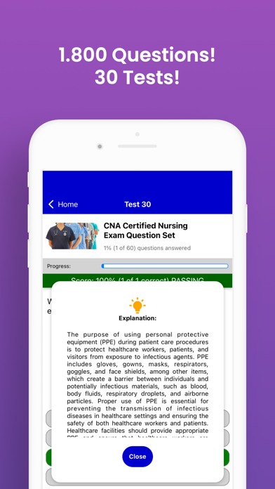 CNA Nursing Assistant Exam screenshot 4