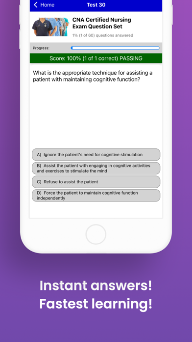 CNA Nursing Assistant Exam screenshot 3