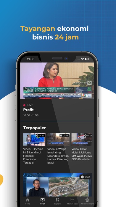 CNBC Indonesia - Market News screenshot 1