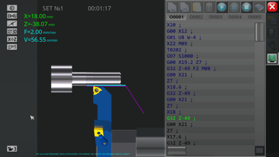 CNC Lathe Simulator Lite screenshot 1