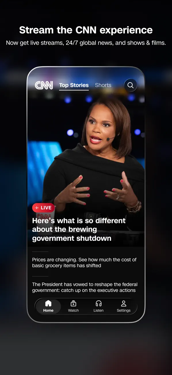 CNN: Live & Breaking News screenshot 5