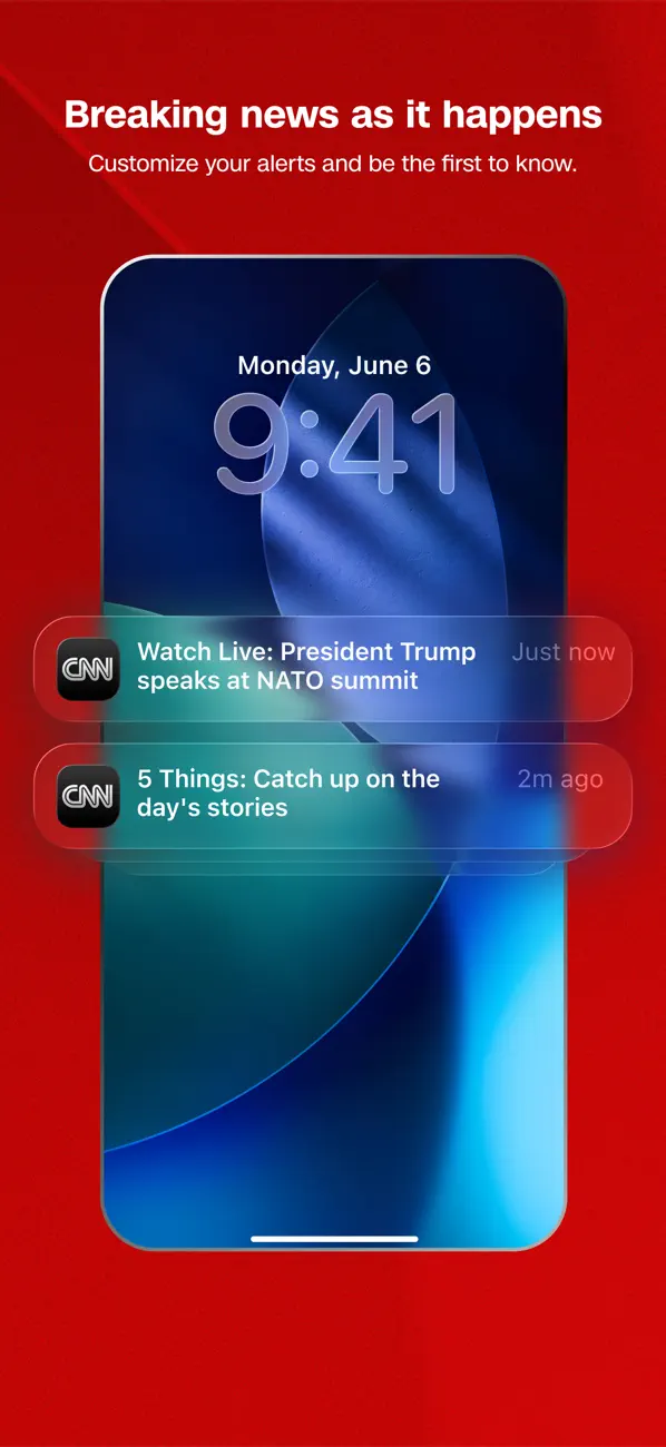 CNN: Live & Breaking News screenshot 1