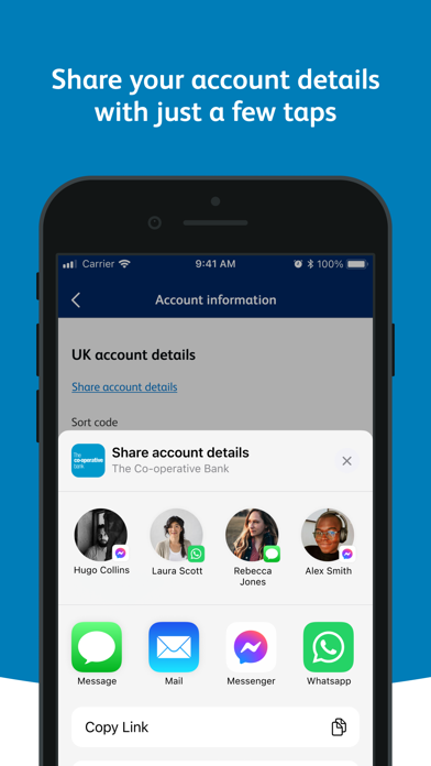 Co-operative Bank screenshot 2