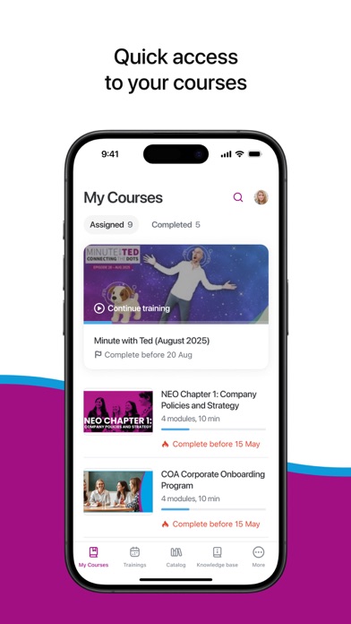 COA Learning Portal screenshot 5