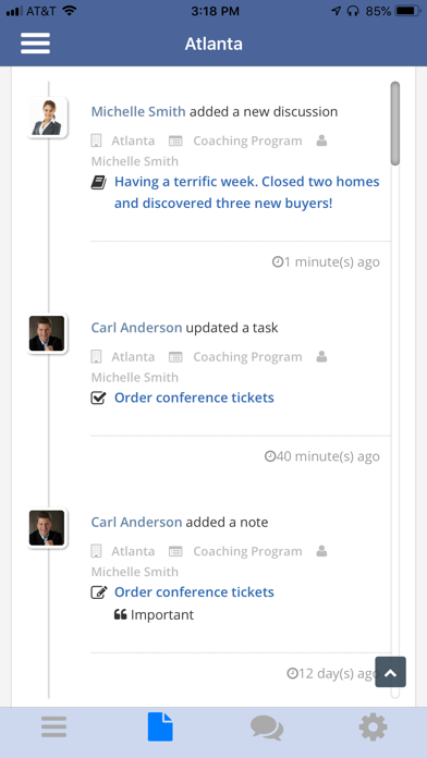 Coach Simple Coaching Software screenshot 1