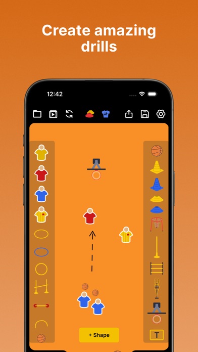 Coach Tactic Board: Basket screenshot 3