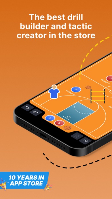 Coach Tactic Board: Basket screenshot 5