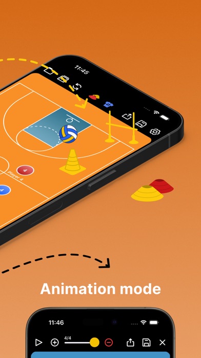Coach Tactic Board: Basket screenshot 4