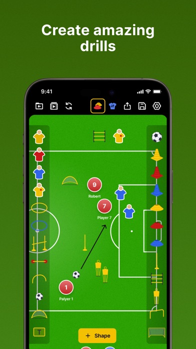 Coach Tactic Board: Soccer screenshot 3