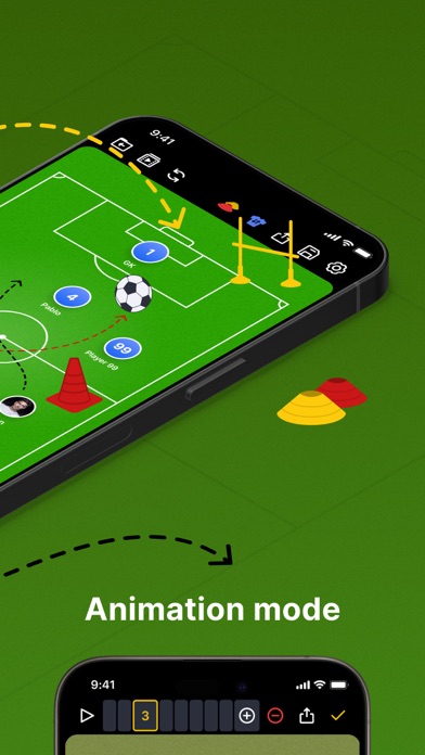 Coach Tactic Board: Soccer screenshot 4