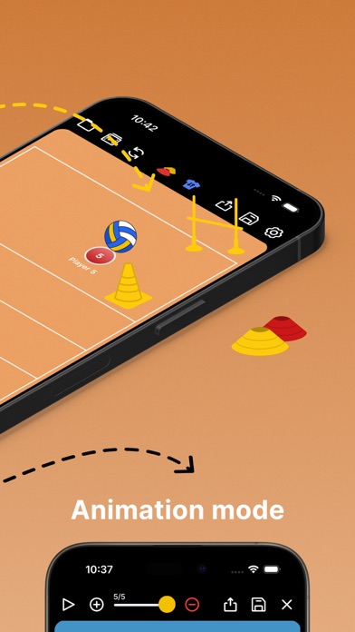 Coach Tactic Board: Volley screenshot 4