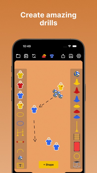 Coach Tactic Board: Volley screenshot 3