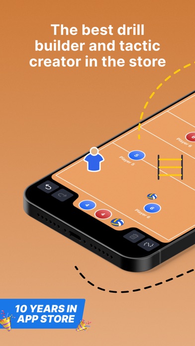 Coach Tactic Board: Volley screenshot 5