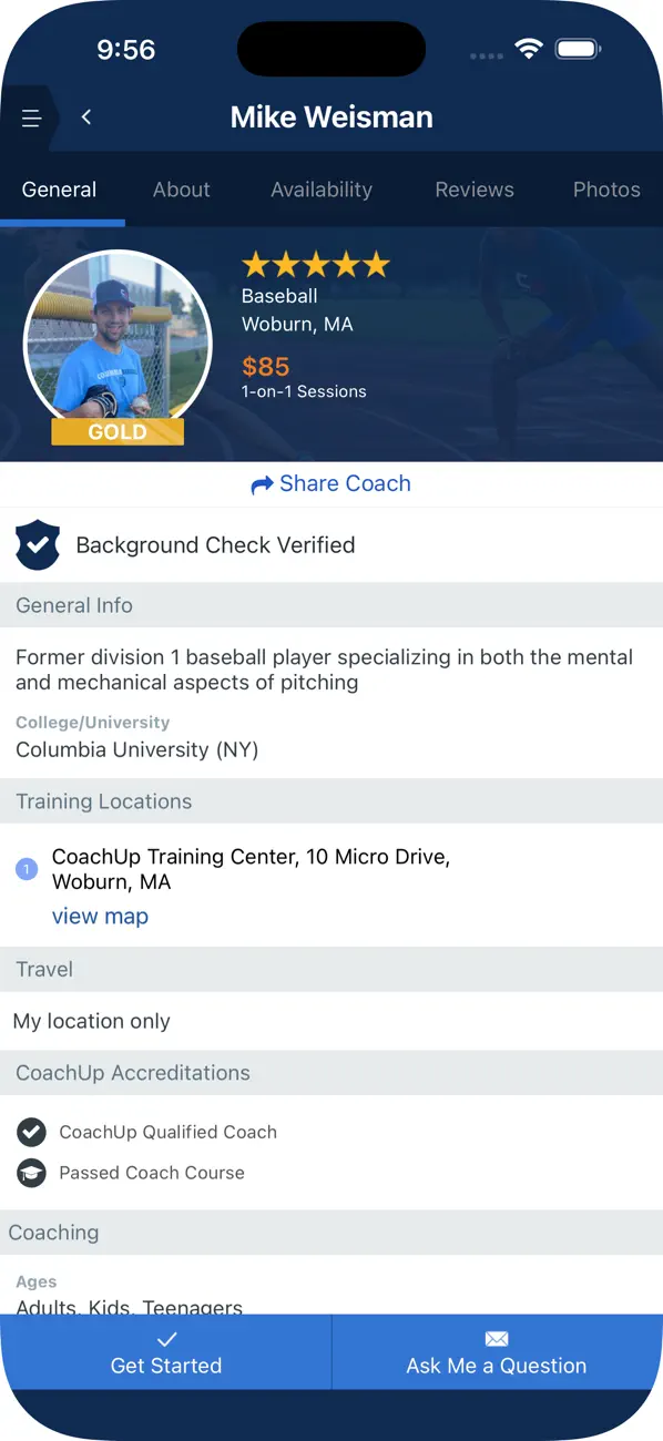 CoachUp - Sports Training screenshot 2