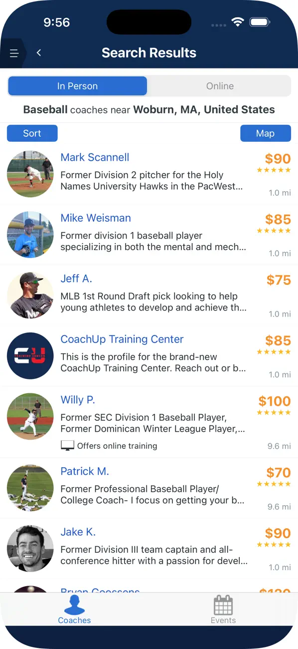 CoachUp - Sports Training screenshot 3