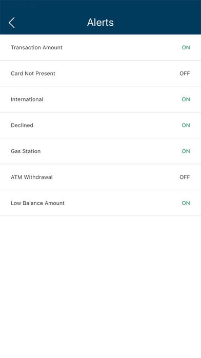 Coast Central Card Control screenshot 3