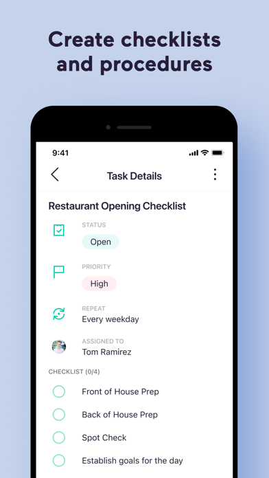 Coast Work Order Tracking screenshot 1