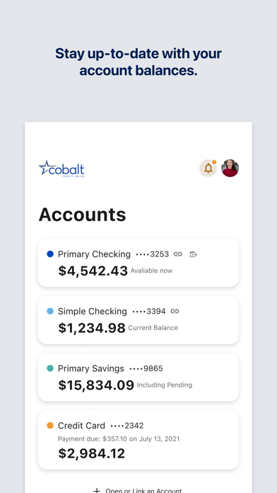 Cobalt Mobile Banking screenshot 3