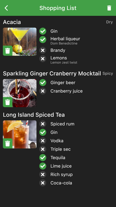 Cocktail Hobbyist - Recipes screenshot 1