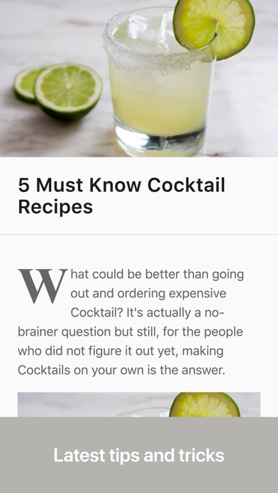 Cocktail Recipes - Drink Mixer screenshot 2
