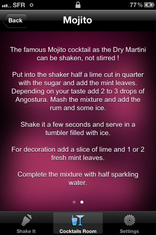 Cocktails Shake It screenshot 2