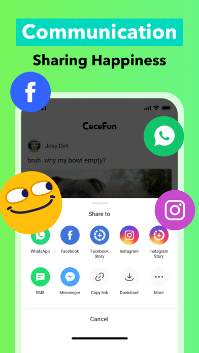 CocoFun - Funny Video & Memes screenshot 1
