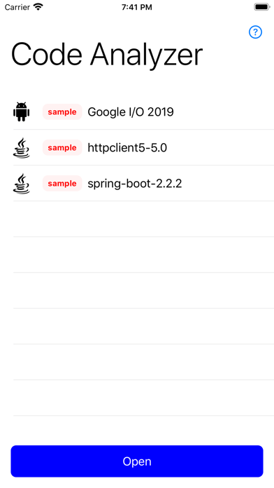 Code Analyzer screenshot 4