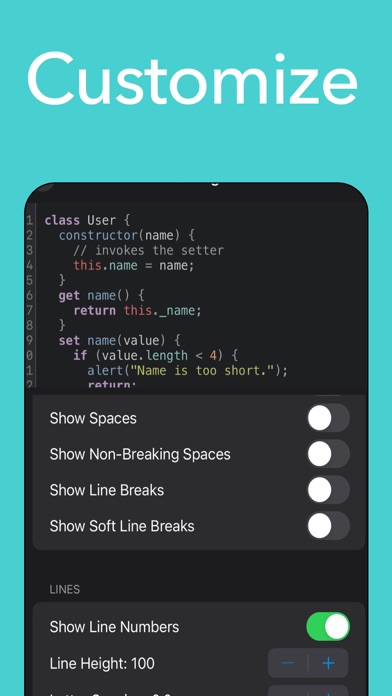 Code Editor screenshot 3