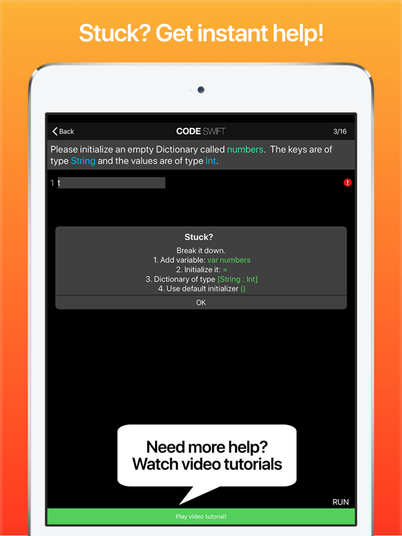 Code! Learn Swift Version screenshot 8