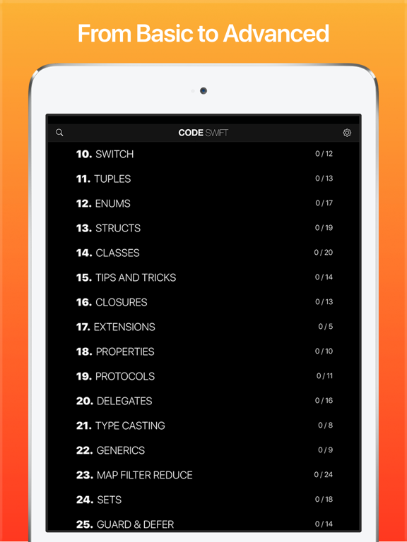 Code! Learn Swift Version screenshot 1