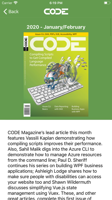 CODE Magazine Mobile screenshot 3