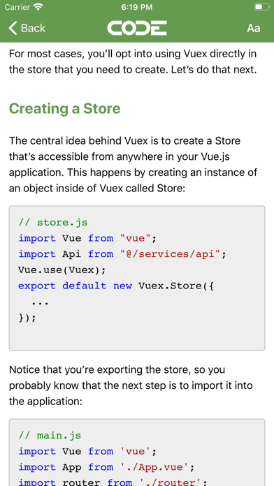 CODE Magazine Mobile screenshot 1