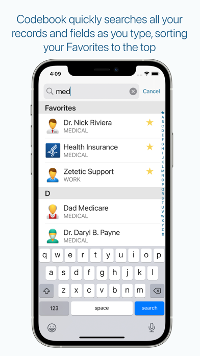 Codebook Password Manager screenshot 2