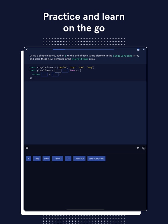 Codecademy Go screenshot 2