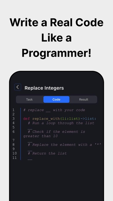 Coding game: Python Java Learn screenshot 1