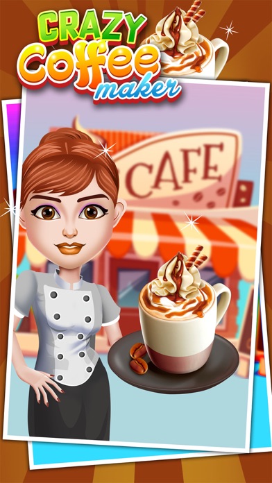 Coffee Dessert Maker Food Cooking - Make Candy Drink Salon Games! screenshot 1