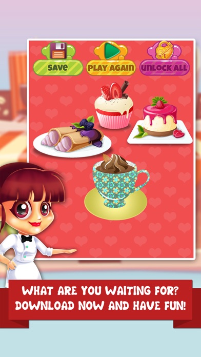Coffee Dessert Making Salon - food maker games & candy ice cream make for kids! screenshot 1