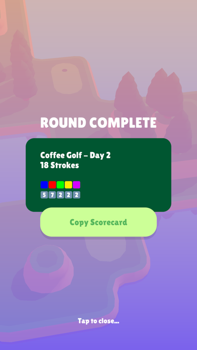 Coffee Golf screenshot 3