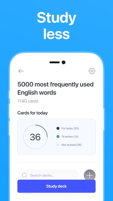 Cogni: Flashcards Learning screenshot 1