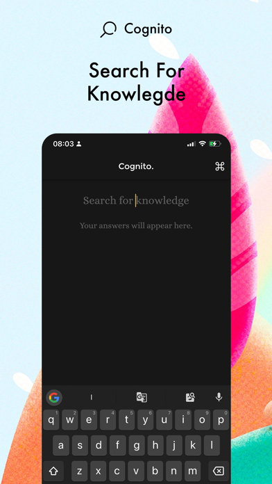 Cognito - Simple Search Engine screenshot 3